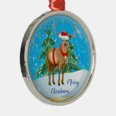 メリークリスマス メタルオーナメント (右)