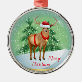 メリークリスマス メタルオーナメント