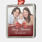 メリークリスマス メタルオーナメント (左)