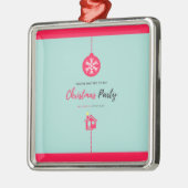 メリークリスマス メタルオーナメント (左)