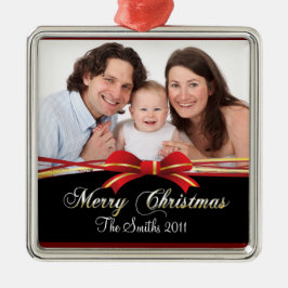 メリークリスマス メタルオーナメント