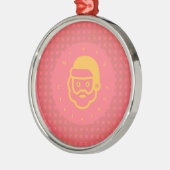 メリークリスマス メタルオーナメント (左)