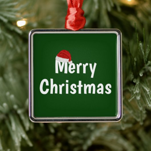 メリークリスマス メタルオーナメント (ツリー)