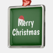 メリークリスマス メタルオーナメント (左)