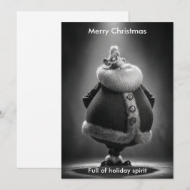 メリークリスマス ユーモア サンタ クリスマスの挨拶 シーズンカード