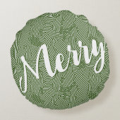 メリークリスマス ラウンドクッション (裏面)