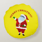 メリークリスマス ラウンドクッション (裏面)