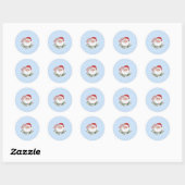 メリークリスマス ラウンドシール (シート)