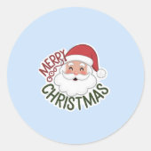 メリークリスマス ラウンドシール (正面)