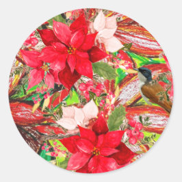 メリークリスマス！ ラウンドシール