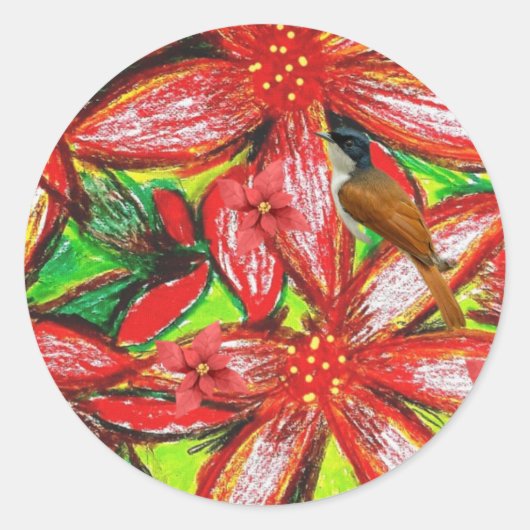 メリークリスマス! ラウンドシール (正面)