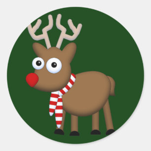 メリークリスマス ラウンドシール