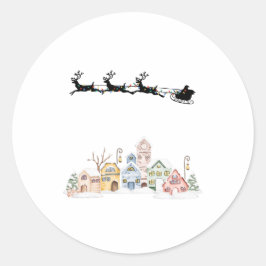 メリークリスマス ラウンドシール