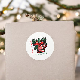 メリークリスマス ラウンドシール