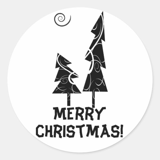 メリークリスマス! ラウンドシール (正面)