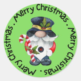 メリークリスマス ラウンドシール