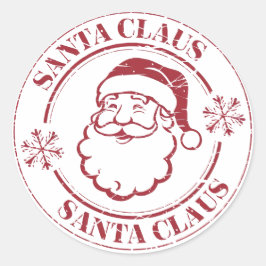 メリークリスマス ラウンドシール