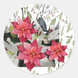 メリークリスマス！ ラウンドシール