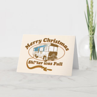 メリークリスマス!ラグのRVと名言 "トイレが詰まった" をフィーチャーした、グリズウォルド一家から カード
