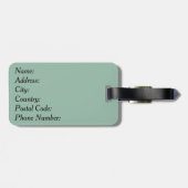 メリークリスマス ラゲッジタグ (裏面横)