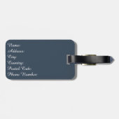 メリークリスマス ラゲッジタグ (裏面横)