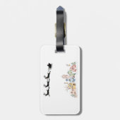 メリークリスマス ラゲッジタグ (裏面縦)