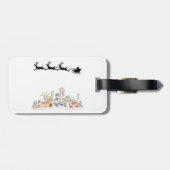 メリークリスマス ラゲッジタグ (裏面横)