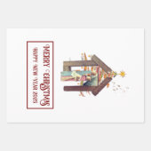 メリークリスマス！ ラッピングペーパーシート (正面)