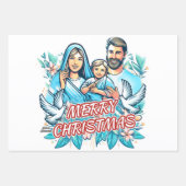 メリークリスマス ラッピングペーパーシート (正面3)