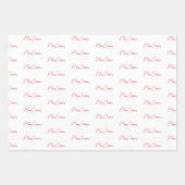 メリークリスマス ラッピングペーパーシート (正面3)