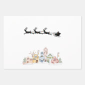 メリークリスマス ラッピングペーパーシート (正面2)