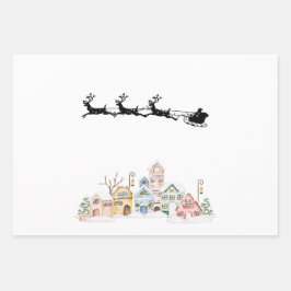 メリークリスマス ラッピングペーパーシート