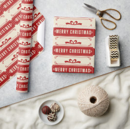 メリークリスマス ラッピングペーパー