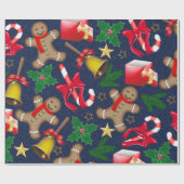 メリークリスマス ラッピングペーパー (フラット)