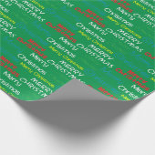 メリークリスマス ラッピングペーパー (角)