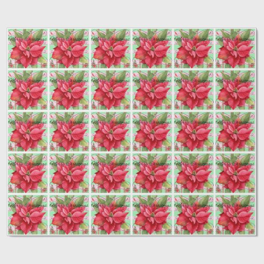 メリークリスマス ラッピングペーパー (フラット)