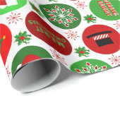 メリークリスマス ラッピングペーパー (ロールコーナー)