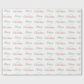 メリークリスマス ラッピングペーパー (フラット)