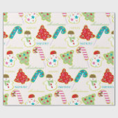 メリークリスマス ラッピングペーパー (フラット)