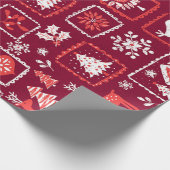 メリークリスマス ラッピングペーパー (角)