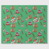 メリークリスマス ラッピングペーパー (フラット)