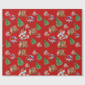 メリークリスマス ラッピングペーパー (フラット)