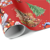 メリークリスマス ラッピングペーパー (ロールコーナー)