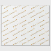 "メリークリスマス" ラッピングペーパー (フラット)