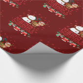 メリークリスマス ラッピングペーパー (角)