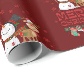 メリークリスマス ラッピングペーパー (ロールコーナー)