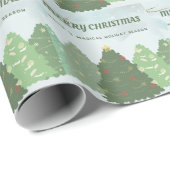 メリークリスマス ラッピングペーパー (ロールコーナー)