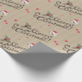 メリークリスマス ラッピングペーパー (角)