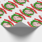 メリークリスマス ラッピングペーパー (角)