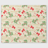 メリークリスマス ラッピングペーパー (フラット)